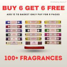 Image of SATYA INCENSE STICKS Genuine Nag Champa 15g Joss sticks Mix & Match Scents