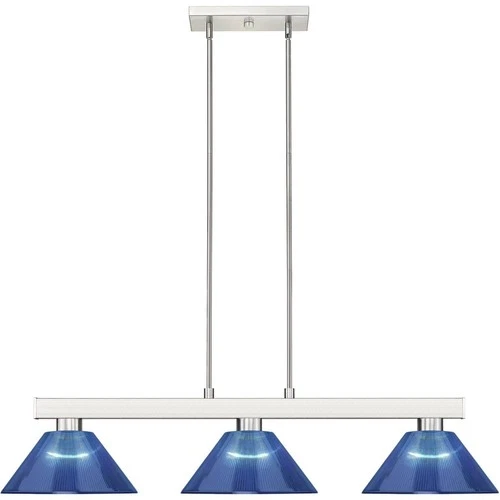 Z-Lite 152BN-ARDB Cobalt Billiard Light Brushed Nickel - Picture 2 of 5