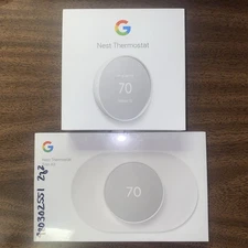 Google Nest Smart Thermostat Snow + Trim Kit