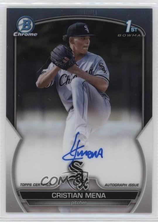 2023 Bowman Chrome Prospect Auto Cristian Mena #CPA-CM Auto 0r5k