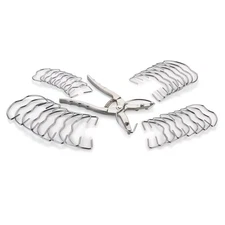 WOODRIVER Spring Miter Clamp Set