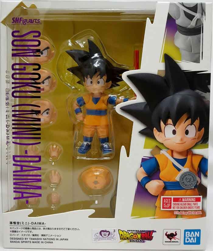 Dragonball Daima 3 Inch Action Figure S.H. Figuarts - Son Goku