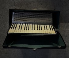 Lyric 41 Keys Collectible Musical Instrument Piano Accordion With Hard Case