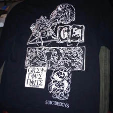 MEDIUM G59 EMBROIDERED THERMAL *MINTY*  SUICIDEBOYS FTP
