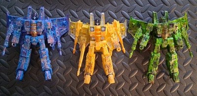 Transformers WFC Siege Rainmakers Seekers 3 CUSTOM PAINTED FIGURES LOT 1 oA KIND