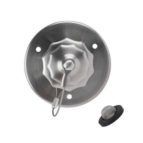 All Metal RV City Water Inlet with Check Valve, RV Water Inlet , RV Water Fil... - Picture 4 of 7