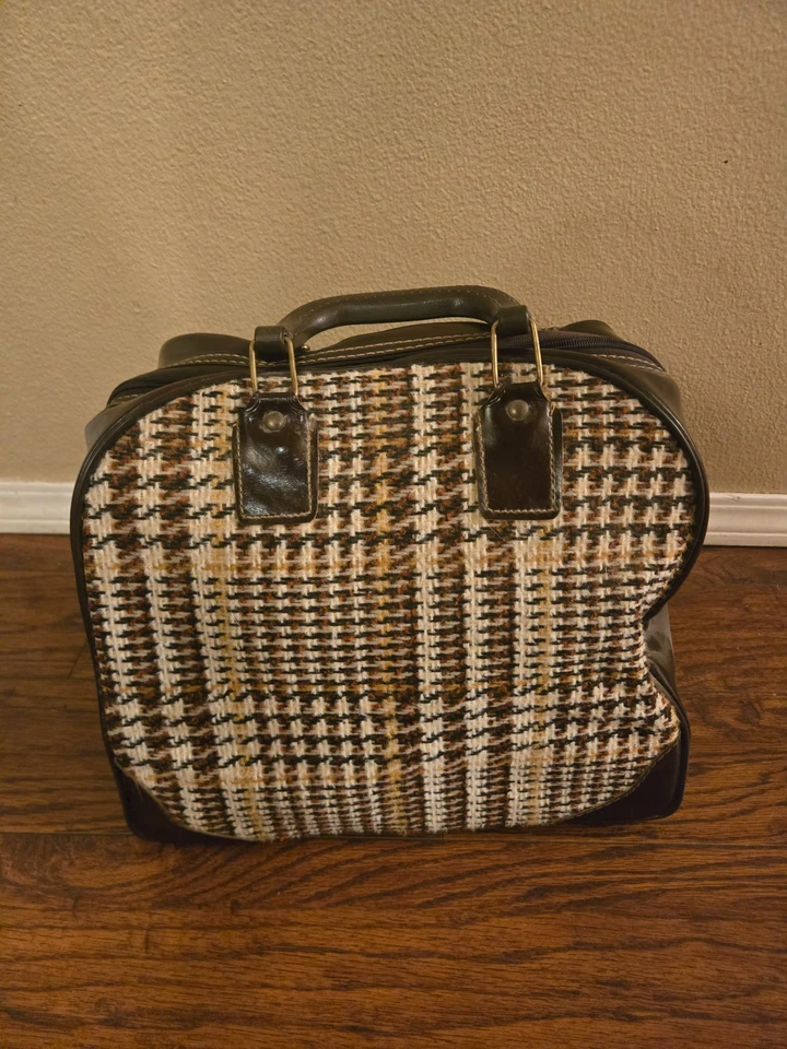 Винтажная сумка для боулинга с женскими туфлями для боулинга размер 10 и шаром для боулинга 10 фунтов - Изображение 2 из 4