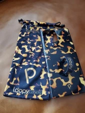 Loopy Case Tortoise Black Tan Phone Case Samsung S23 Ultra Euc!