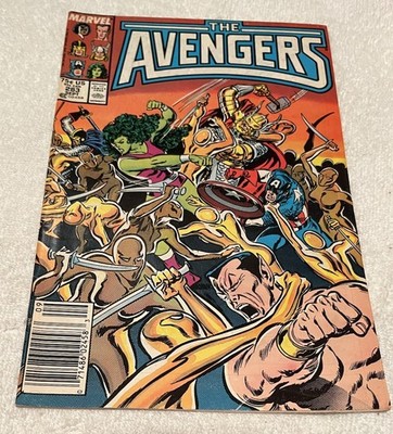 The Avengers #283 9/1987 Marvel ''Whom the Gods would Destroy'' Preowned Newstand