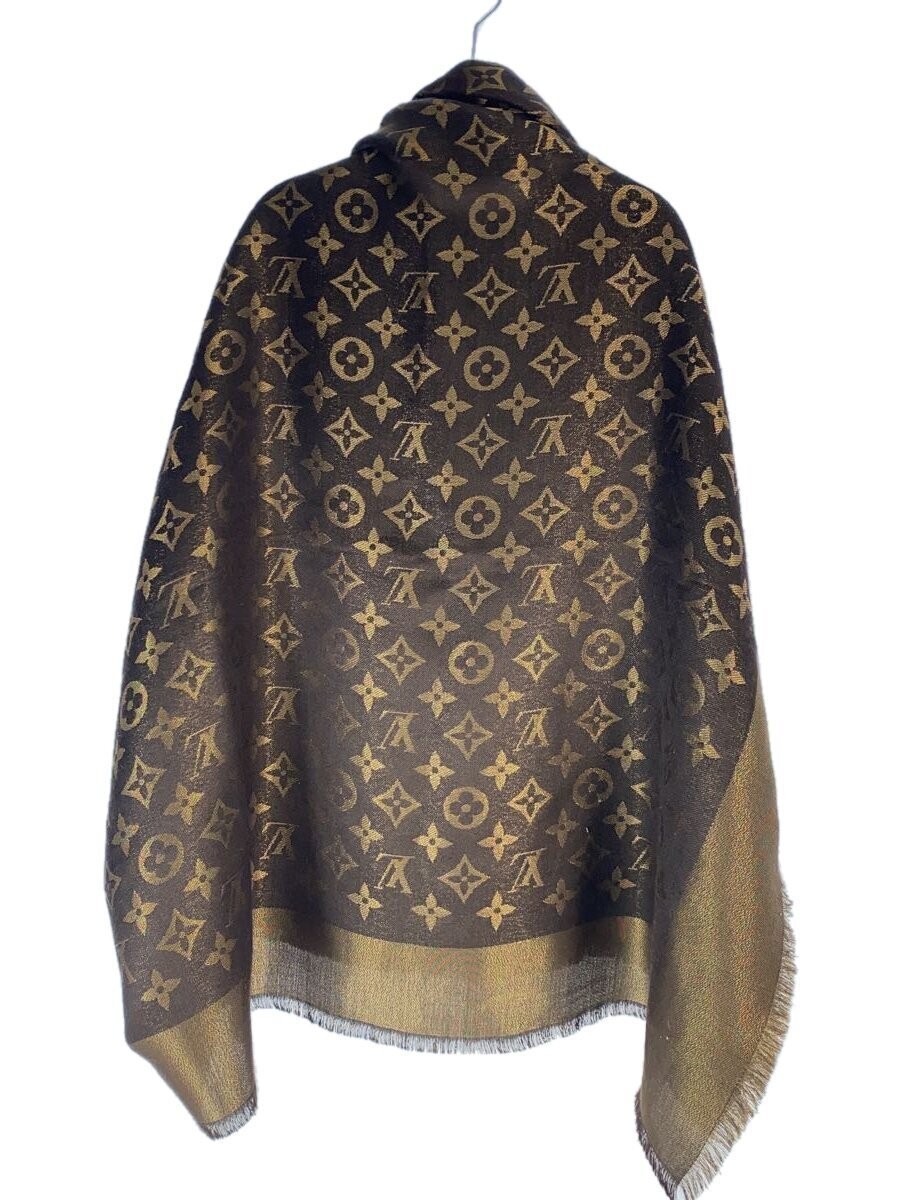 Louis Vuitton Black Silk Scarf with Frayed Edges 401910 for Women