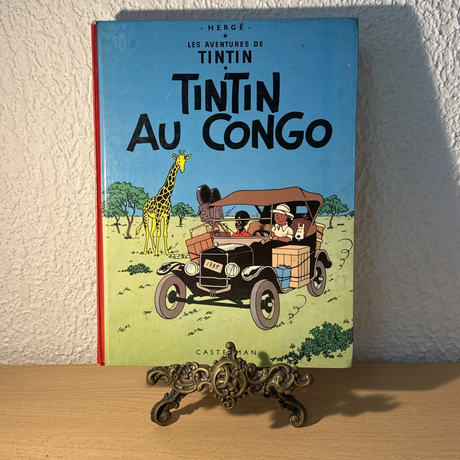 BD Les Aventures De Tintin , Tintin Au Congo 1970