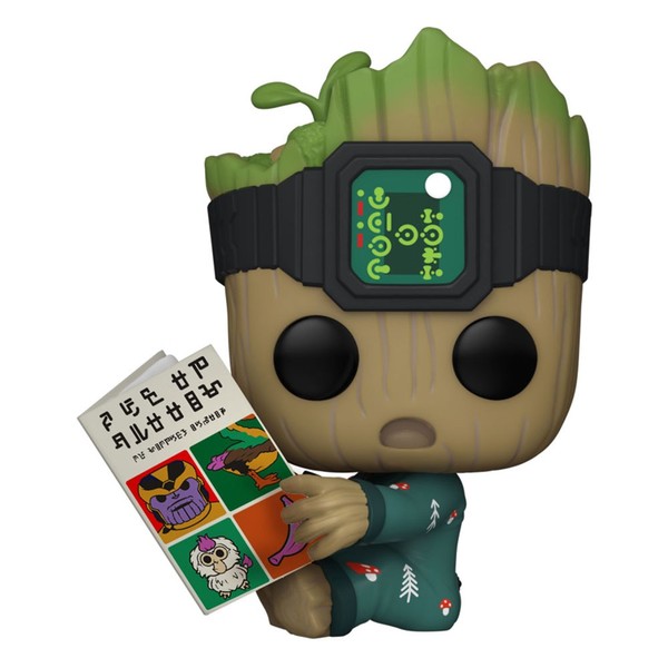 I Am Groot funko Pop! Vinyl Figur Groot Im Pyjama Mit Buch 9 Cm-image