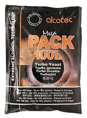 Alcotec MegaPack 100L Turbo Yeast