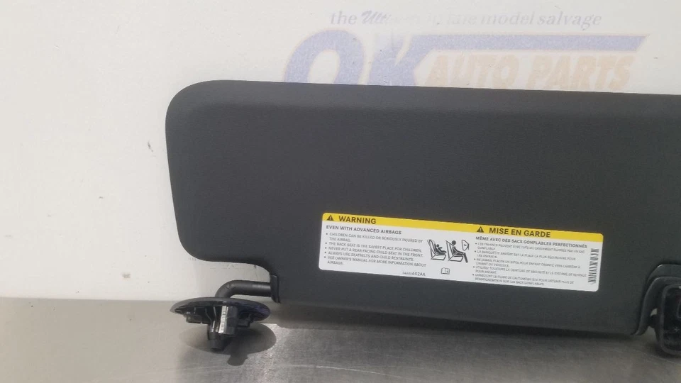 21 DODGE RAM 2500 СОЛНЦЕЗАЩИТНЫЙ КОЗЫРЕК ЛЕВЫЙ ВОДИТЕЛЬ ЧЕРНЫЙ - Изображение 3 из 4