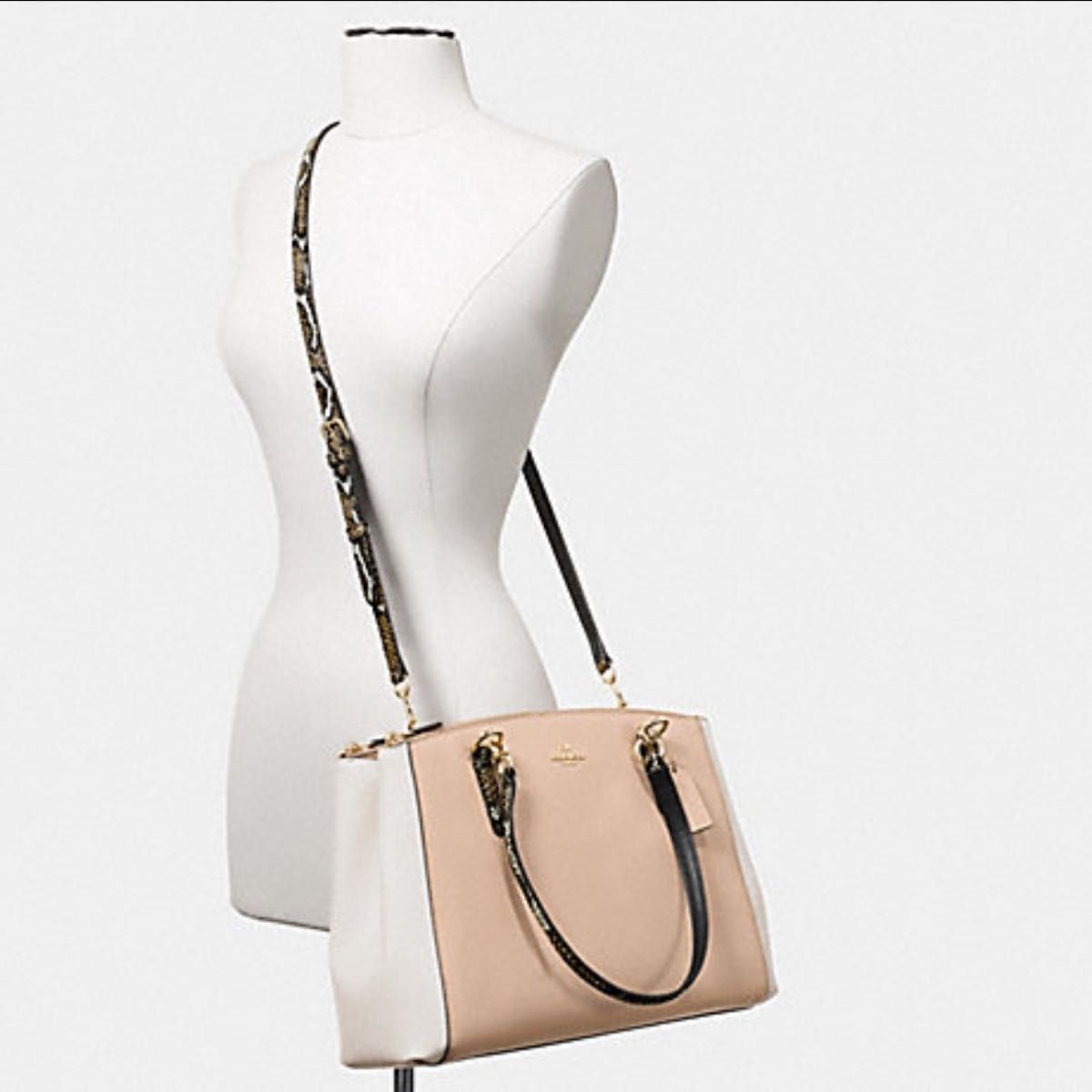 Coach Bag  2WAY Shoulder Bag Python Pattern F38249 - image 3