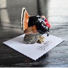 LITTLE CRITTERZ Bird Turkey "Gobbler" Miniature Figurine New FREE SHIPPING LC577