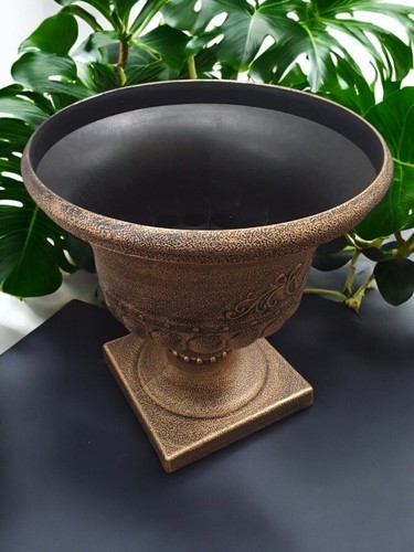 Large Decorative Garden Urn Planter 45cm Diameter x 43cm Height Outdoor Patio - Picture 15 of 40
