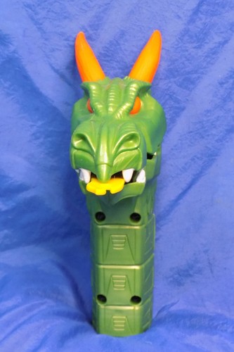 Hot Wheels DRAGON FIRE Playset Parts w/ Dragon Head Trigger Launcher 1 pc Track - Picture 4 of 8