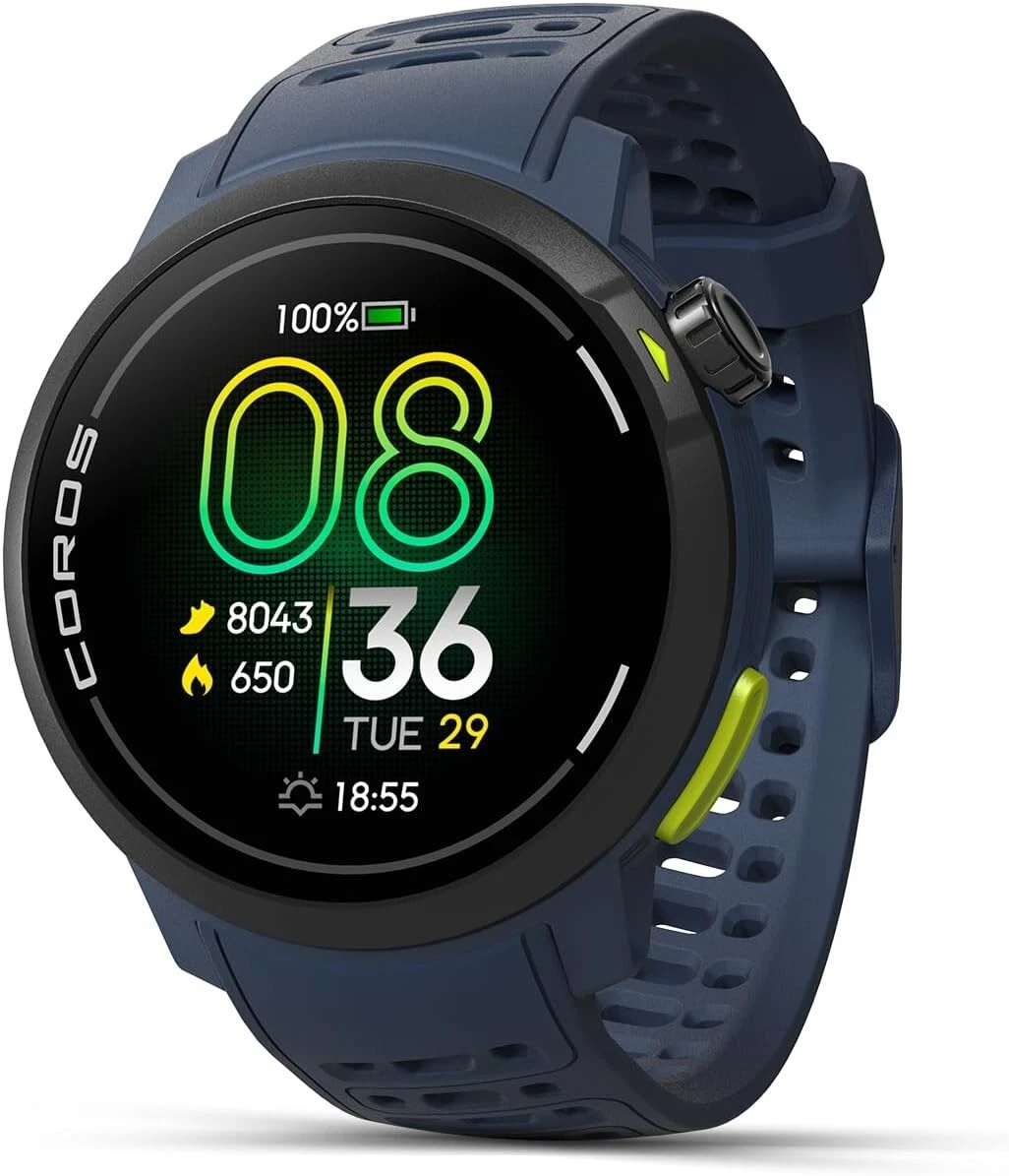 COROS Pace Pro Smart Fitness Watch Blue