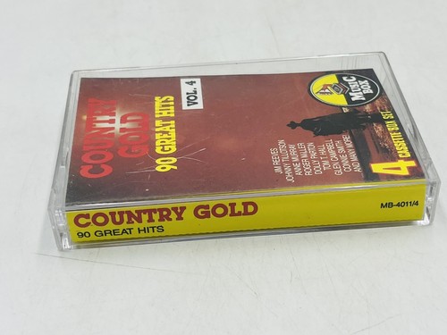 Country Gold 90 Greatest Hits Cassette Tape MB-4011/4 - Picture 2 of 4
