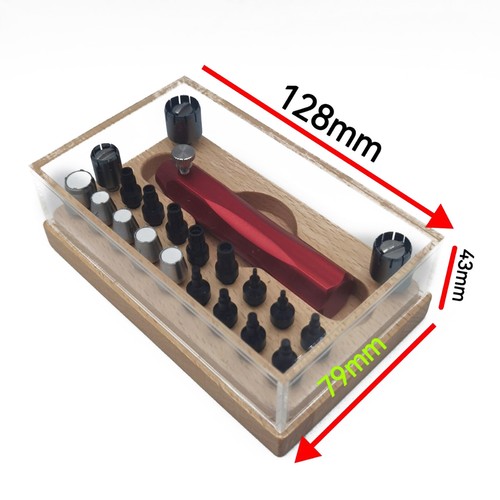 Stainless Watch Crown Tube Remover Removing Tool Watchmaker Screwdriver - Picture 11 of 11