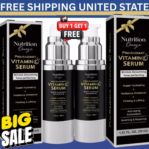 Vitamin C Serum for Women over 70 Niacinamide, Vitamin C, Hyaluronic Acid - US