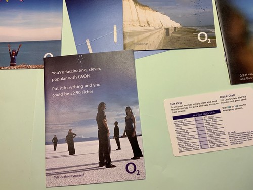 O2 2005 2006 top-up card going abroad travel pack in sleeve & 9 booklets - Photo 17 sur 23