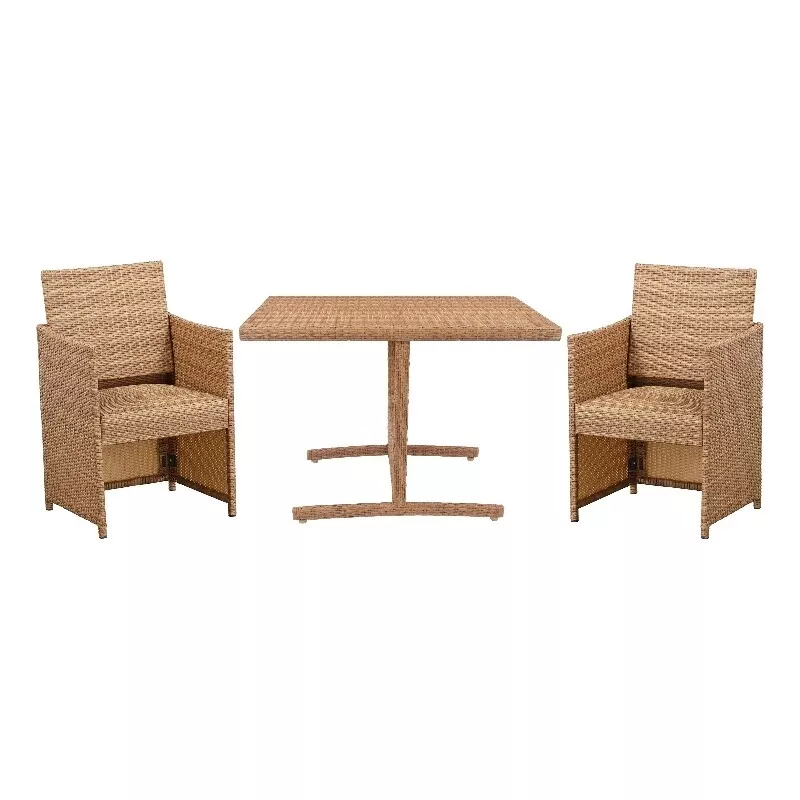 Boraam Honeymoon 3pc Outdoor Dining Bistro Set eBay