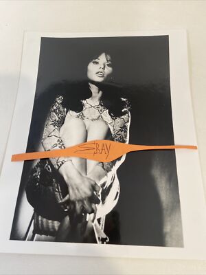 Original LAYA RAKI 8x10 B&W Promo PHOTO.