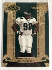 2005 Playoff Honors Vanguard Mike Patterson #153 Rookie RC Eagles /50 SP RARE
