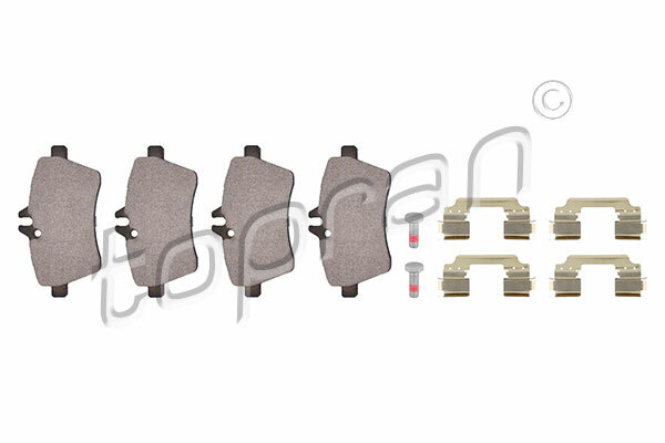 Kit plaquettes de frein avant haute résistance Mercedes 1694200720