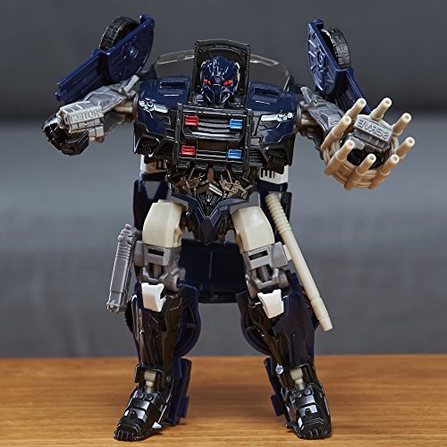 激レア　プラシパラトカ　ネイビー　デッドストック　軍幕 Transformers The Last Knight BARRICADE Complete Deluxe Tlk