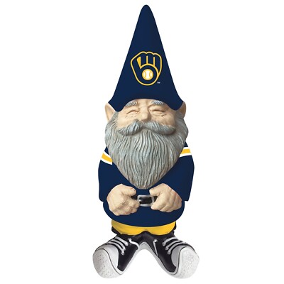 Milwaukee Brewers MLB Garden Gnome 11'' Tall Evergreen Enterprises