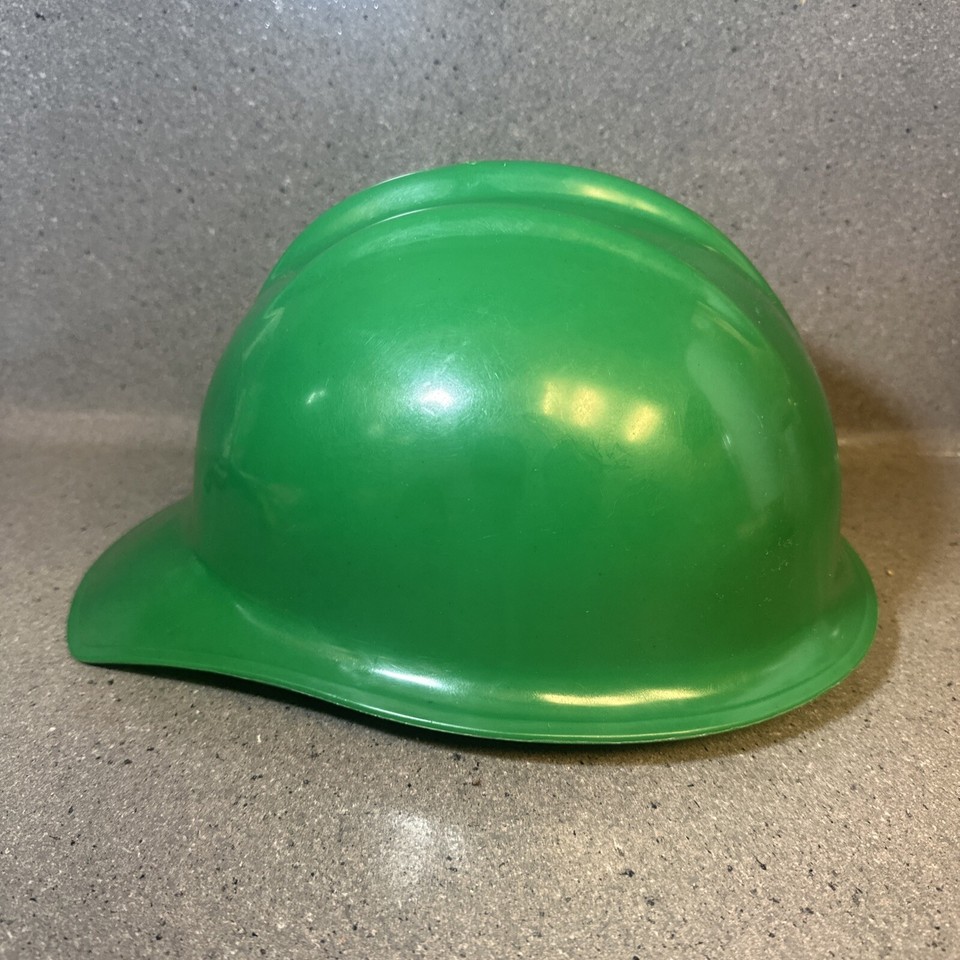 Vintage Original GREEN BULLARD 303 Hard Boiled HARD HAT IRONWORKER eBay