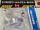 <!--F#f_0-->DIA-COMPE TECH 77 LOCKING silver BRAKE LEVERS SET Fit BMX FREESTYLE BIKE GT new!<!--F/-->