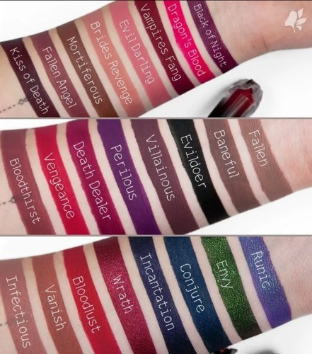 ๐ฅ LA Splash Cosmetics URSULA Lipsticks #14925 Wickedly Divine MADE IN USA - Picture 6 of 6