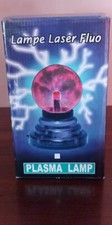 Lampada al plasma laser fluo sfera luminosa da tavolo.Arredo casa.Gioco scienza