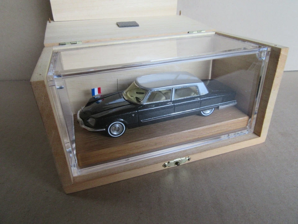 Rare Kit Heco Miniatures France Citroën DS 21 Présidentielle 1:43 Neuf + Boite - Photo 3/4