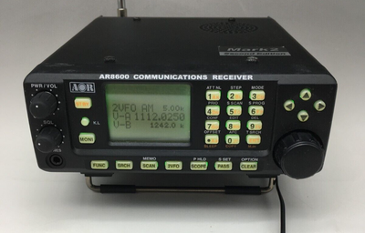 AOR Ar8600 Mark2 Broadband Receiver Confirmed It Works for sale 