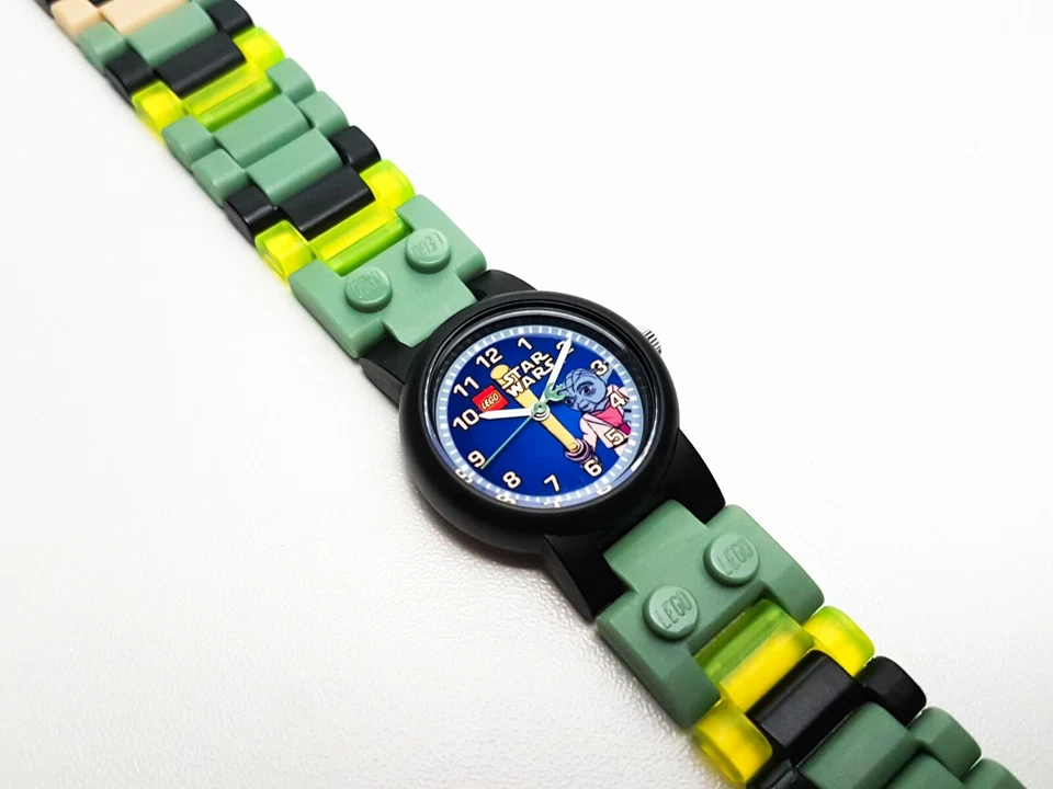 RELOJ PULSERA LEGO WATCH STAR WARS YODA LINK PRIMEROS NIÑOS + INMACULADO + NUEVO BATT + Foto 2 de 4