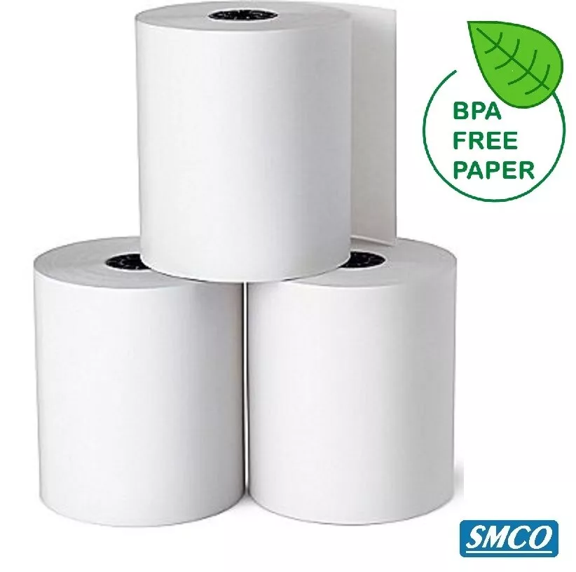 Sharp XE A207B XEA207B Thermal Till Rolls RECEIPT PAPER Cash Register BY SMCO