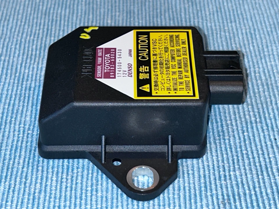 Sensor de velocidad de guiñada genuino Toyota Tacoma Tundra Lexus RX330 RX350 89183-60020 FABRICANTE DE EQUIPOS ORIGINALES Foto 4 de 4