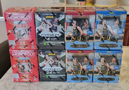 2024 WNBA Prizm Select Hobby Basketball Blaster 8 Box Lot Caitlin Clark  Rookie