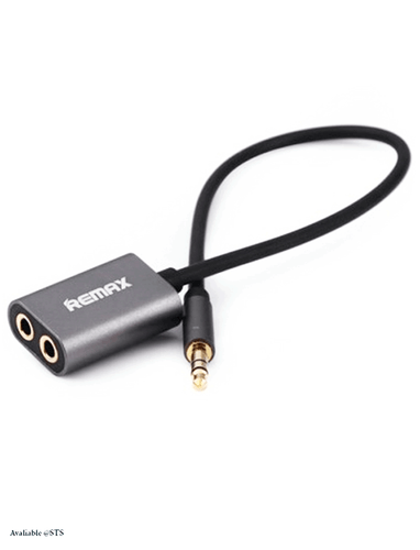 Remax 3.5mm Share Jack Cable RL-20S Black - Picture 7 of 7