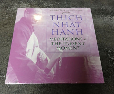 Thich Nhat Hanh: Meditations On The Present Moment PROMO MUSIC AUDIO CD zen 2002