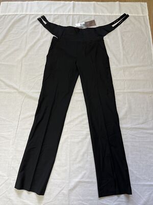 Phard Damen Hose mit Bundgurt Camil Gr. 40 Schwarz Bundweite 78 cm Neu SM364