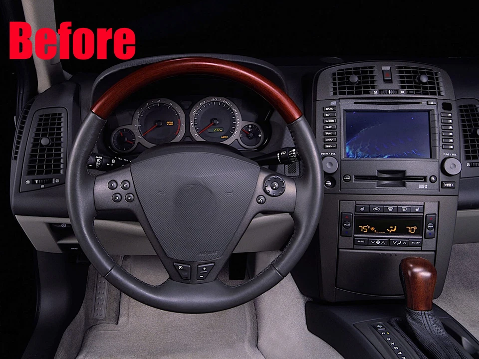 Para 2003 2004 2005 2006 2007 Cadillac CTS Apple Carplay Coche Estéreo Radio GPS Navegación Foto 2 de 4