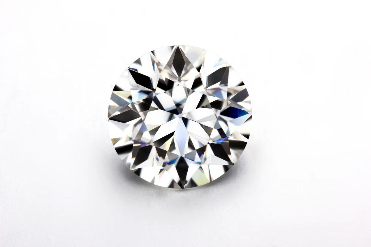 Old European Cut GH White VVS 7.5 mm Loose Moissanite Stone eBay