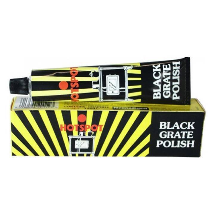 Hotspot Black Stove and Grate Polish 75ml Fireplace and Stove Cast Iron