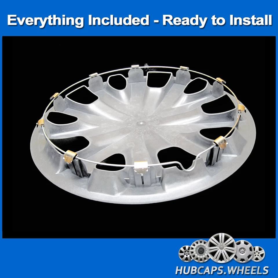 NUEVO Tapacubos para Nissan Versa 2012-2019 - Réplica Premium 15 pulgadas cubierta de rueda 53087 Foto 3 de 4